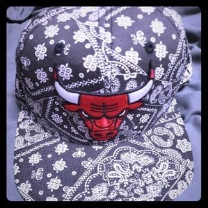 Chicago bulls Adidas paisley print snapback